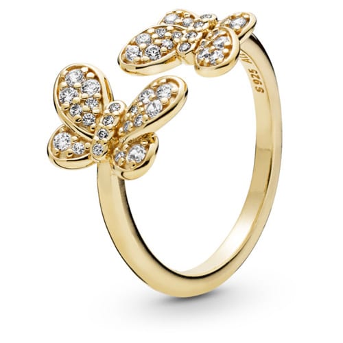 Dazzling Butterflies Ring