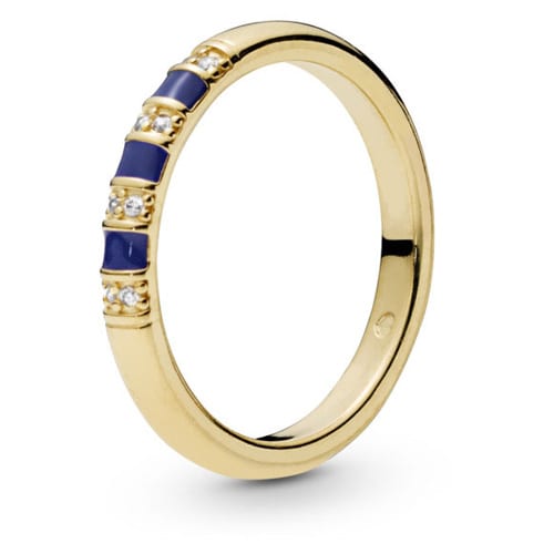 Exotic Stones & Stripes Ring
