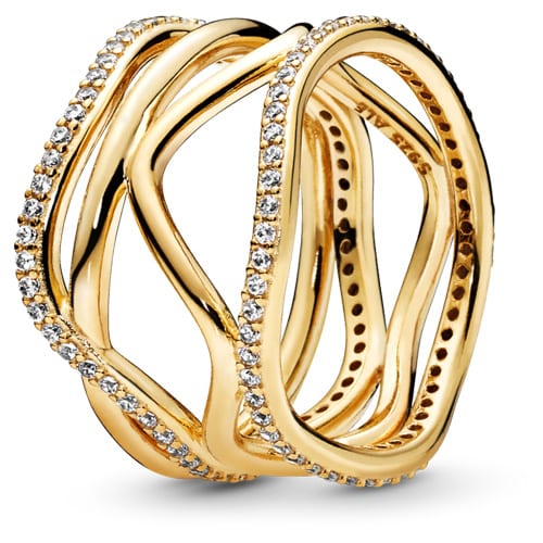 Pandora Shine ™ Swirling Lines Ring