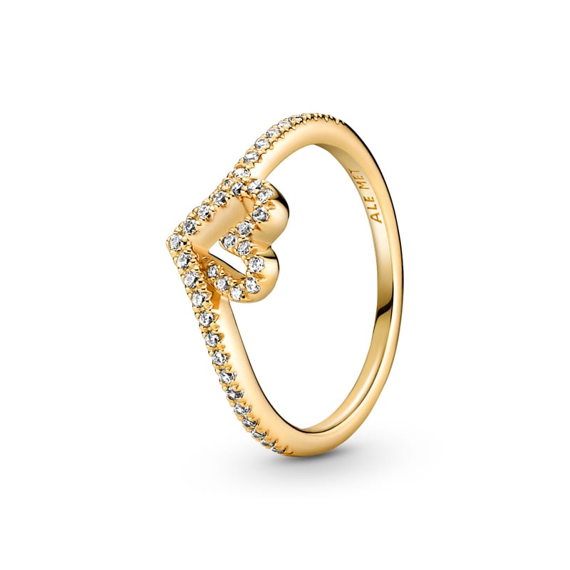 Wish Sparkling Heart Ring