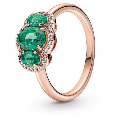 Pandora Three Stone Vintage Ring 180057C01 180057 — photo 1 of 1