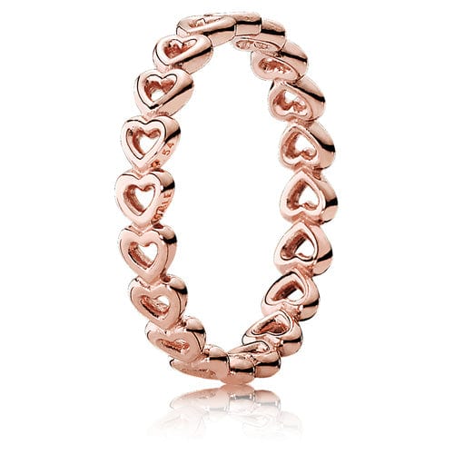 Pandora Rose Linked Love Ring