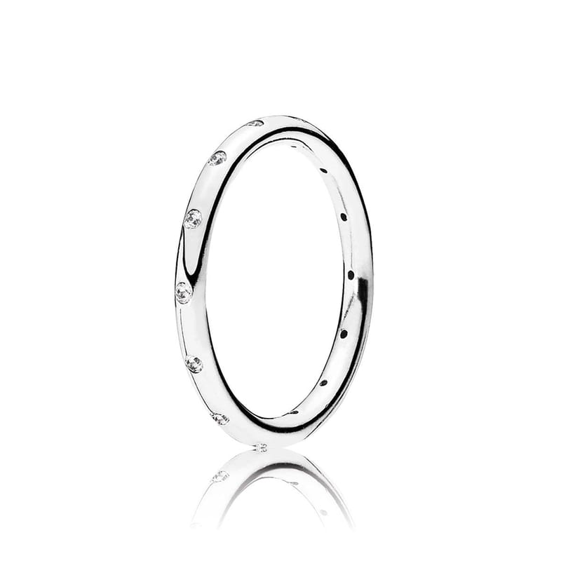 Simple Sparkling Band Ring