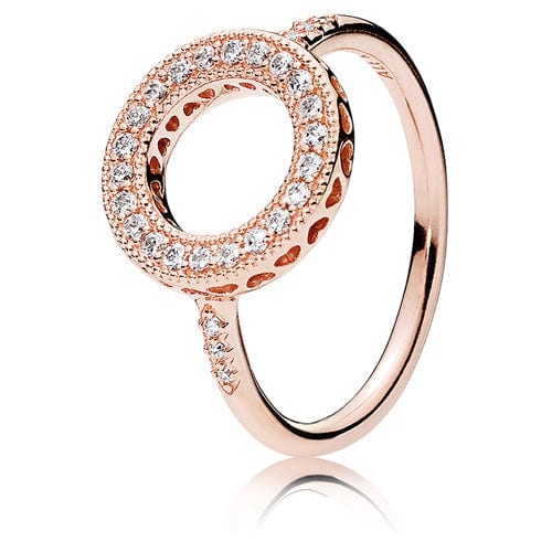 Pandora Rose ™ Hearts of Pandora Halo Ring