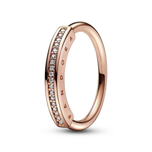 Pandora Signature I-D Pavé Ring