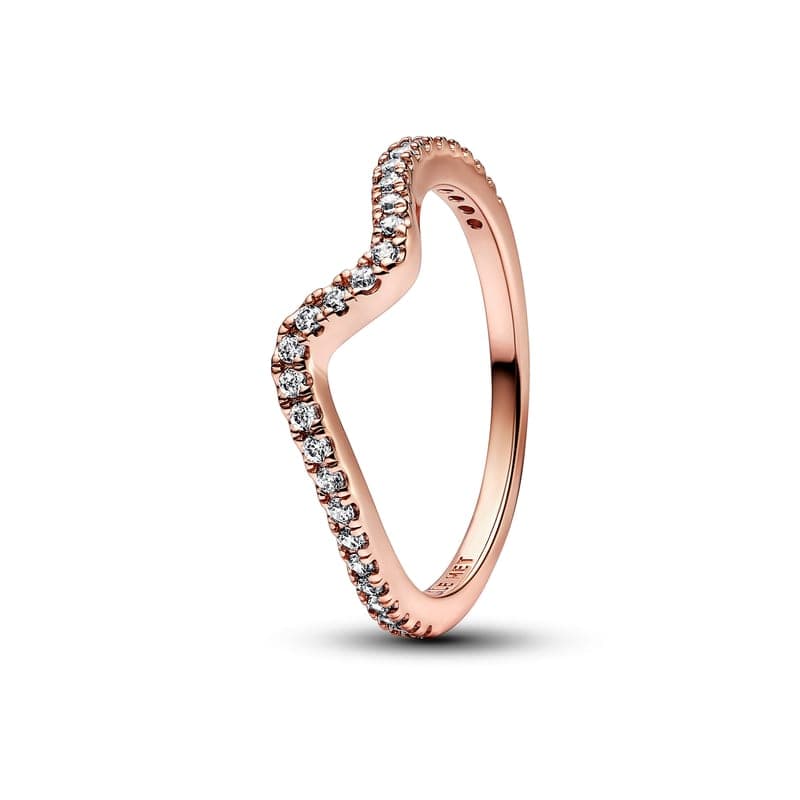 Pandora Sparkling Wave Ring 182539C01 182539 — Foto 1 von 1