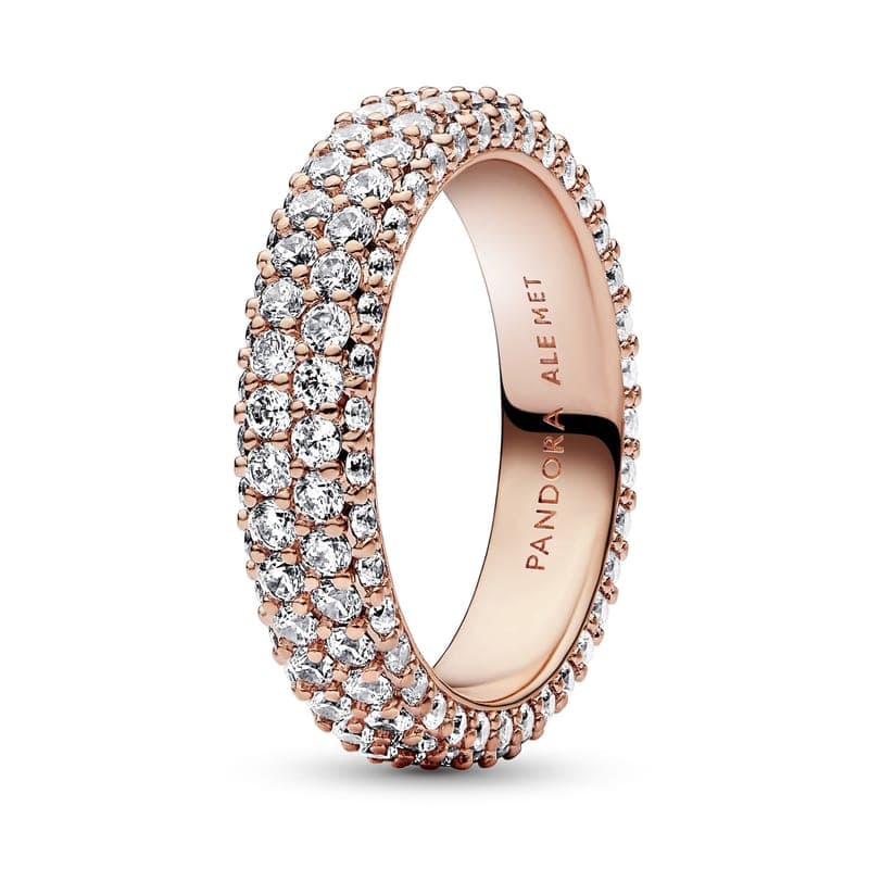 Pandora Timeless Pavé Double-row Ring 182629C01 182629 — Foto 1 von 1