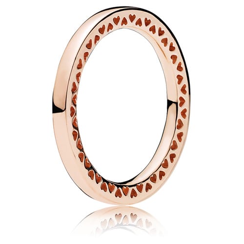 Pandora Rose ™ Classic Hearts of Pandora Ring