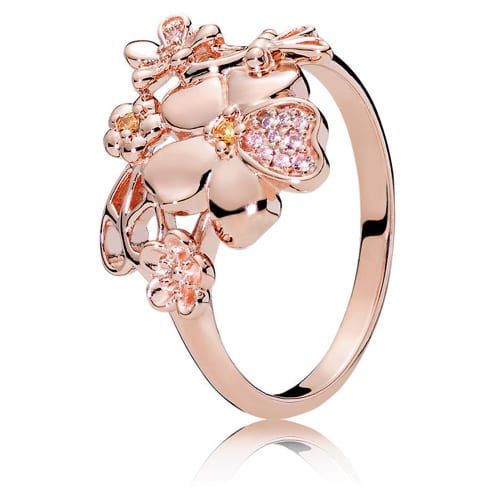 Pandora Rose Wildflower Meadow Ring