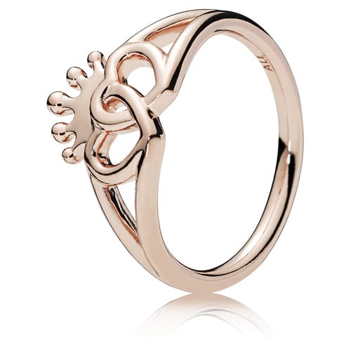 Pandora Rose ™ United Regal Hearts Ring