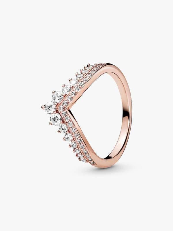 Pandora Princess Wishbone Ring 187736CZ46 187736 — Foto 1 von 1