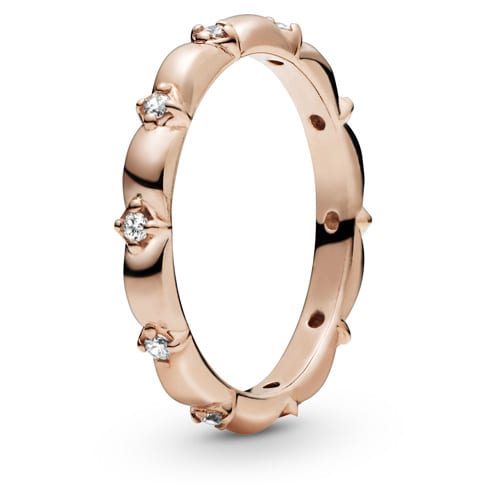 Flower Petals Band Ring