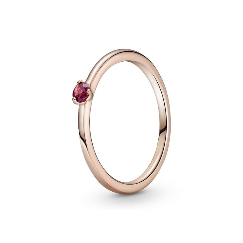 Pandora Red Solitaire Ring 189259C01 189259C0148 — Foto 1 von 1