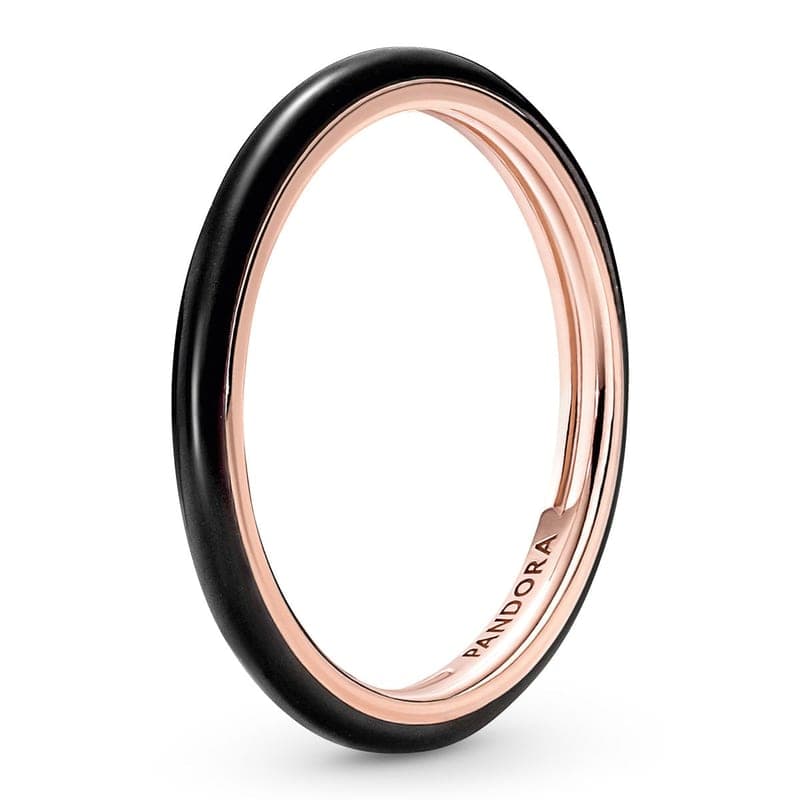 Pandora Black Enamel Ring 189655C01 189655C0144 — Foto 1 von 2