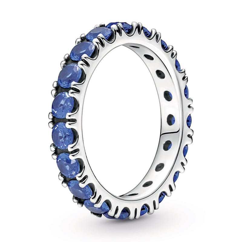 Sparkling Row Eternity Ring