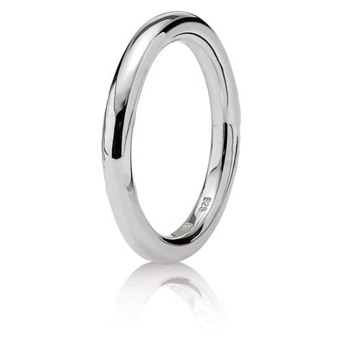 Smooth Silver Ring