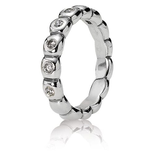 Ice Ring with Clear CZ