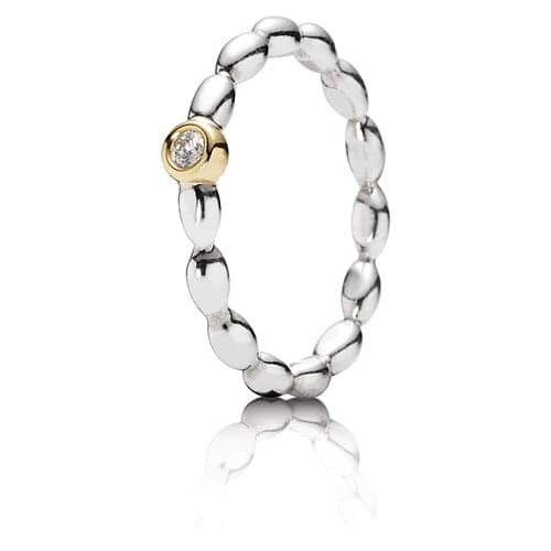 Pandora Elegant Embrace Stackable Ring with Diamond 190838D 190838 — Foto 1 von 1