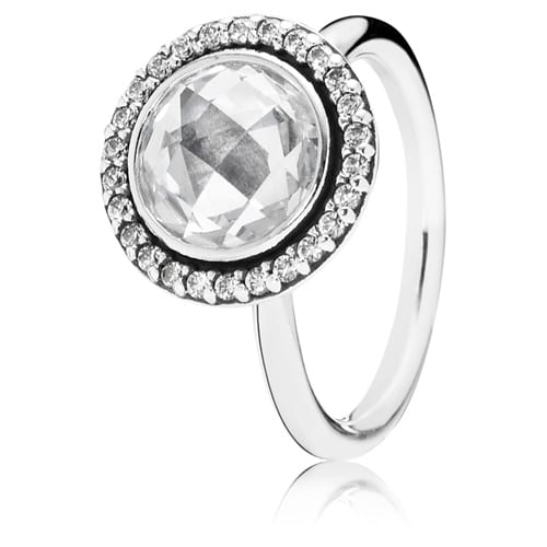 Brilliant Legacy Ring with Clear Zirconia
