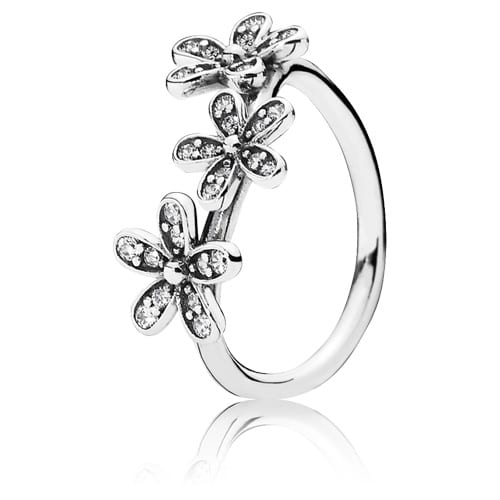 Dazzling Daisies Triple Ring