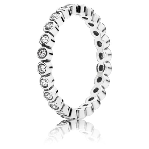 Alluring Petite Brilliant Ring with Zirconia