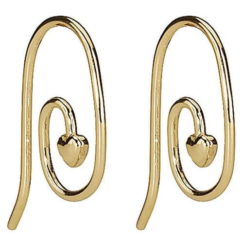 Pandora 14K Gold Smooth Heart Earring Posts 250404 25404 — photo 1 of 1