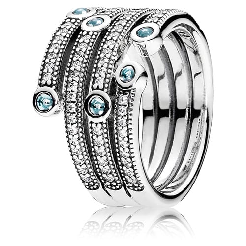 Shimmering Ocean Ring