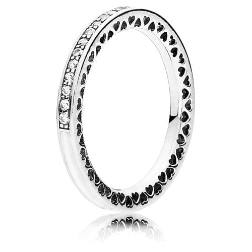 Pandora Radiant Hearts of Pandora Ring 191011CZ50 191011 — Foto 1 von 1