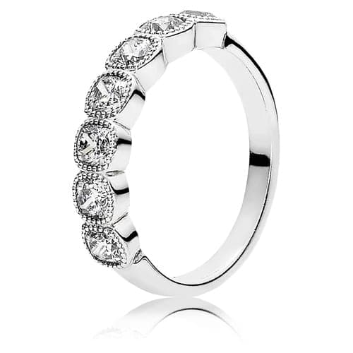 Pandora Alluring Cushion Ring 191019C 191019CZ — Foto 1 von 3