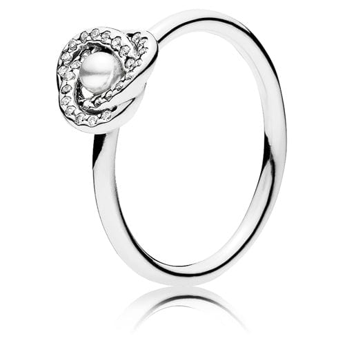 Luminous Love Knot Ring