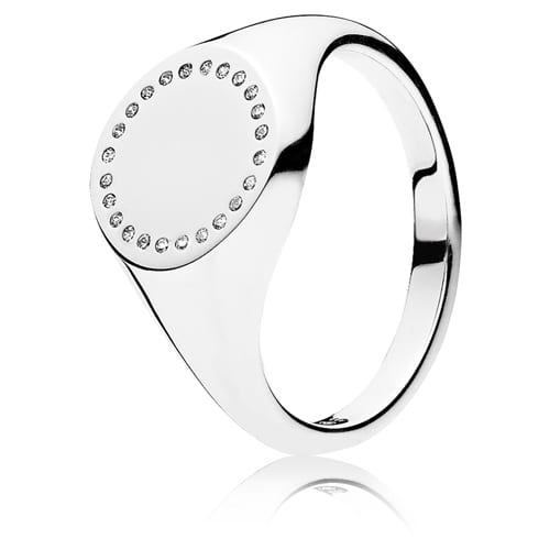 Signet Circle Ring