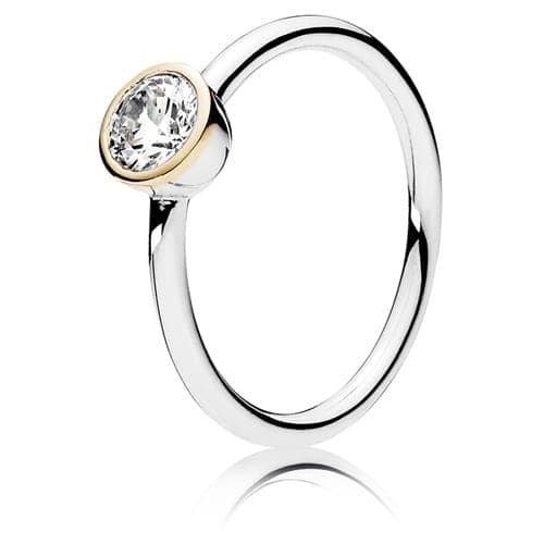 Pandora Petite Circle Ring 191043CZ 191043 — Foto 1 von 1