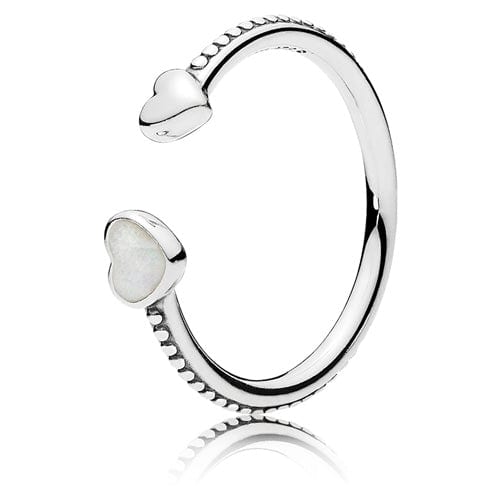 Hearts of Love Open Ring