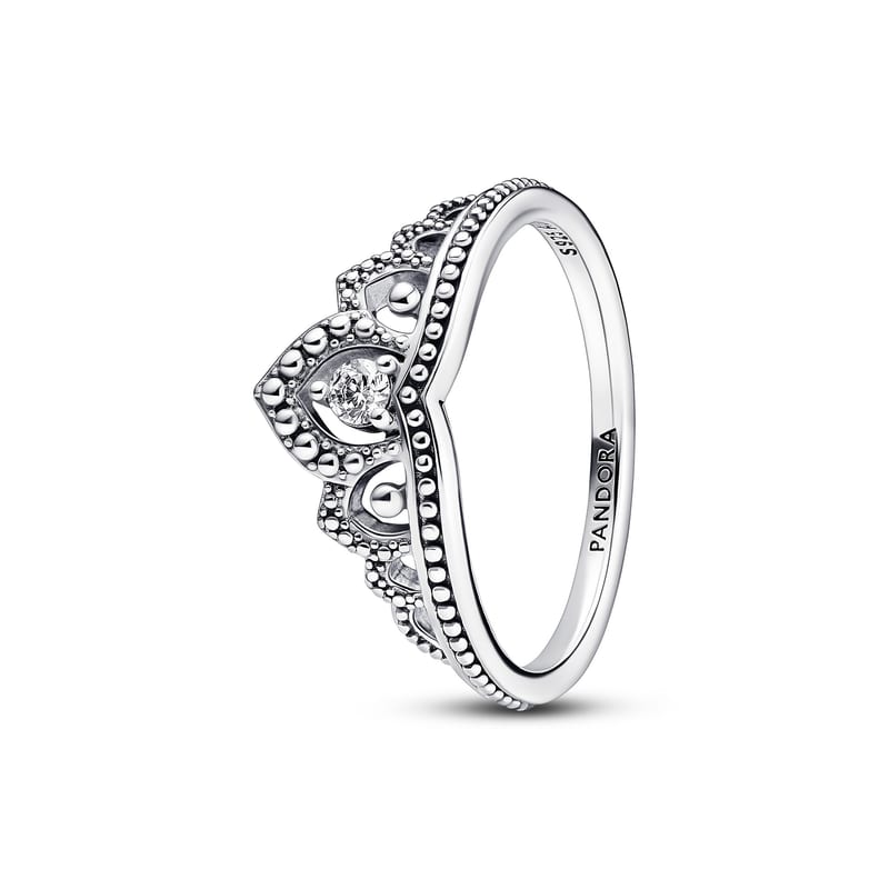 Regal Swirl Tiara Ring