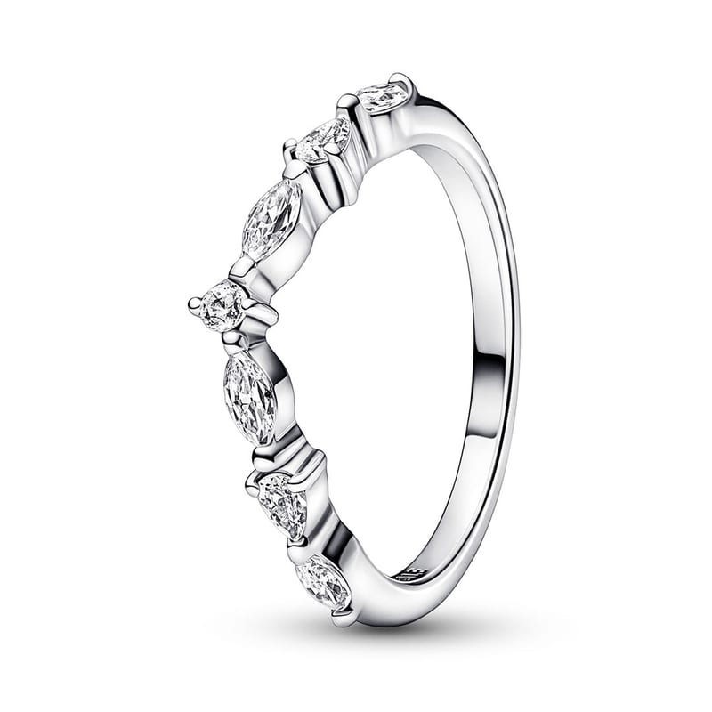 Pandora Timeless Wish Sparkling Alternating Ring