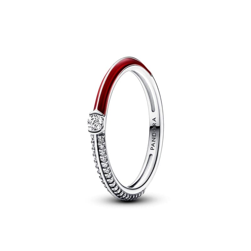 Pandora ME Pavé & Red Dual Ring 192528C01 192528 — Foto 1 von 1