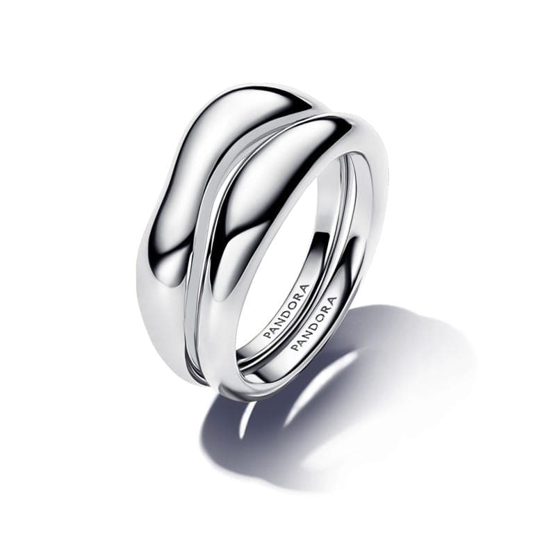 Pandora Organically Shaped Stacking Rings 193264C00 193264 — foto 1 de 1