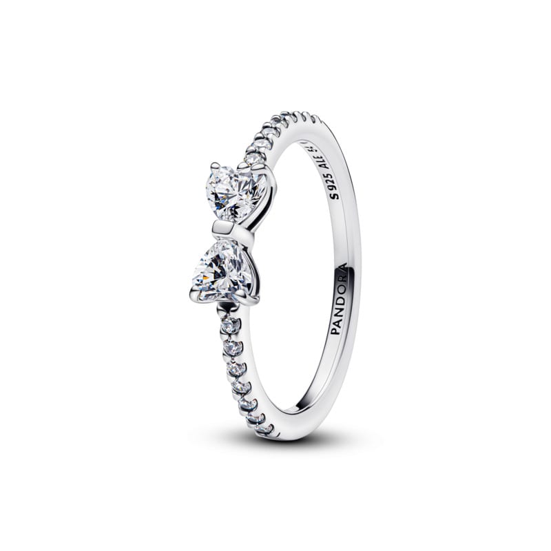 Sparkling Bow Ring
