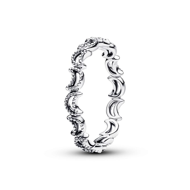 Pandora Crescent Moon Ring