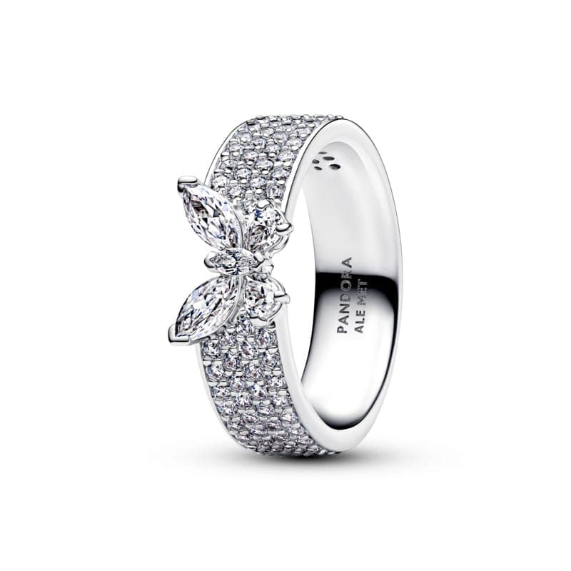 Pandora Sparkling Butterfly Bold Ring Sterling Silver 194270C01 194270 — Foto 1 von 1