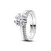 Pandora Sparkling Lucky Clover Splittable Ring 194507C01 194507 — Foto 1 von 1