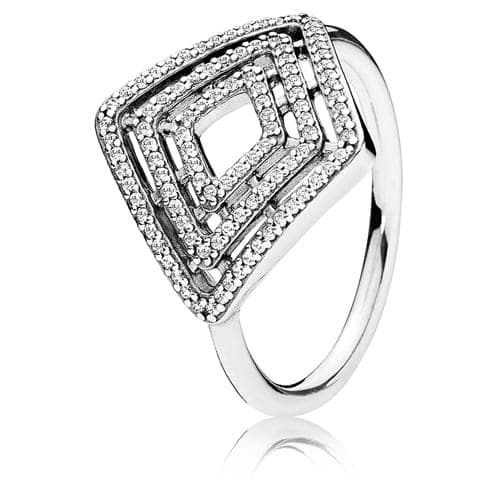 Pandora Geometric Lines Ring 196210CZ 196210C — Foto 1 von 1