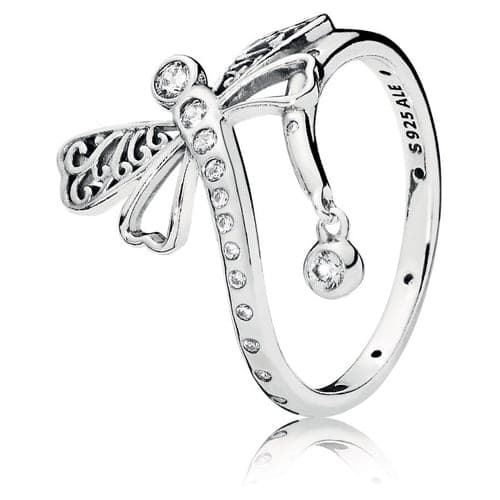 Pandora Dreamy Dragonfly Ring 197093CZ 197093C — photo 1 of 1