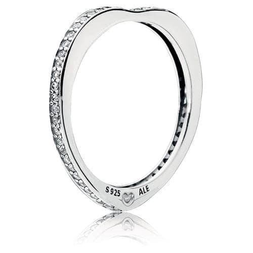 Pandora Sparkling Arc of Love Ring 197095C 197095 — photo 1 of 1