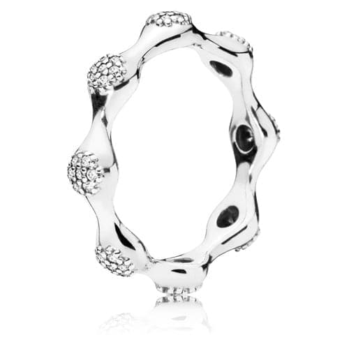 Pandora Silver Modern LovePods Ring 197295C 197295CZ — photo 1 of 2