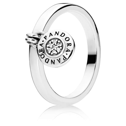 Signature Logo Dangle Ring