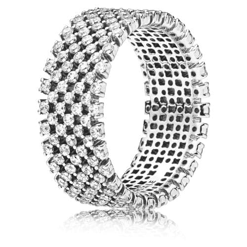 Pandora Heraldic Check Ring 197695CZ 197695C — Foto 1 von 1