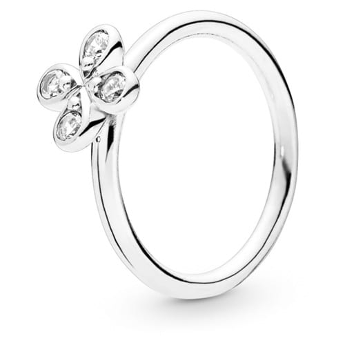 Four Petal Flower Ring