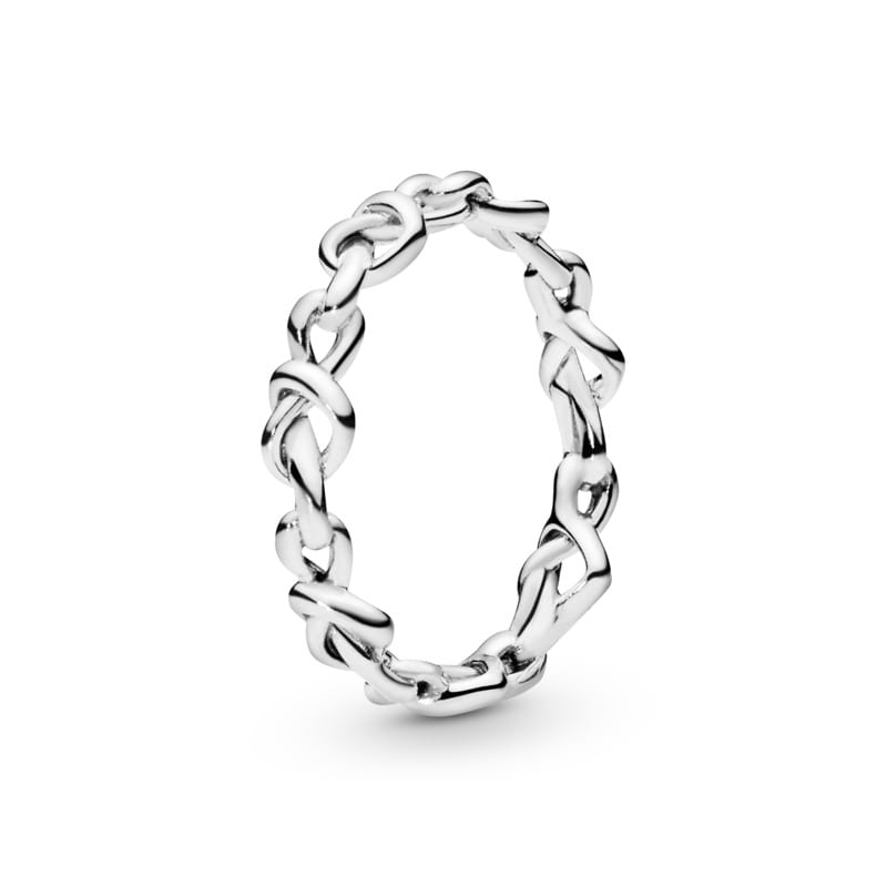Pandora Knotted Hearts Band Ring