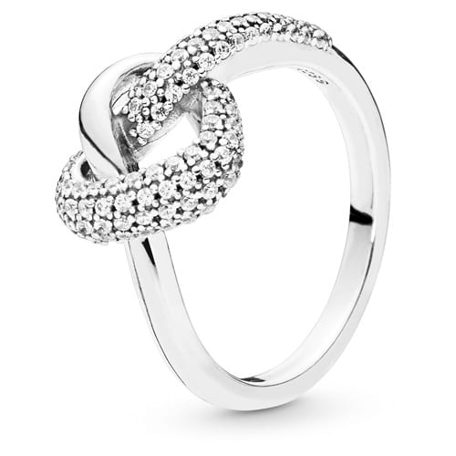 Knotted Heart Ring
